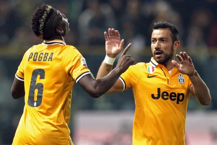 Pogba e Quagliarella esaltano la Juve in prospettiva Real