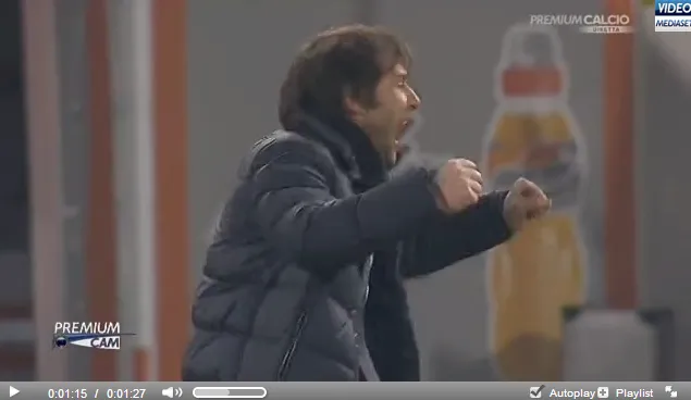 Mister Conte, un tipo tranquillo..il meglio della Conte Cam a Bologna (VIDEO)