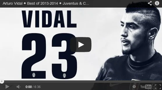 Il meglio di Arturo Vidal, stagione 2013-2014 (video)