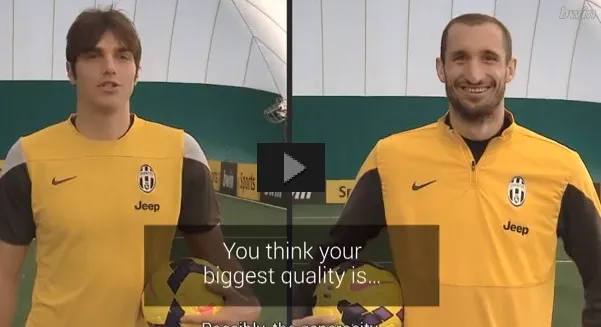 Chiellini vs De Ceglie, intervista doppia (video)