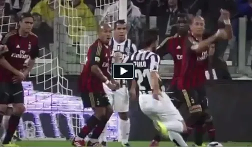 La Juve ringrazia ufficialmente Pirlo: meraviglioso tributo alle sue punizioni (video)