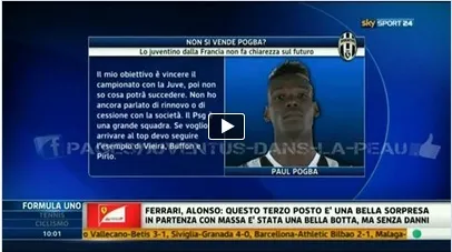 Incertezza Pogba, le parole del francese sul suo futuro (video)