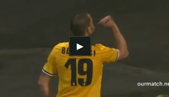 Monsieur Bonucci a segno, e Zuliani esplode sparando rime (VIDEO)