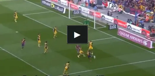 Magia impossibile di Sanchez: il Barca è in vantaggio (VIDEO)