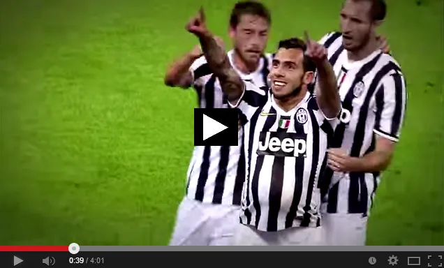 Top 10 dei gol della Juventus stagione 2013/2014 (Video)