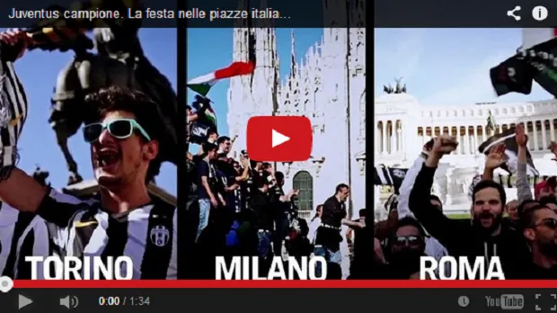 Milano, Roma, Torino: esplode la pazza festa scudetto in tutta Italia (VIDEO UFFICIALE)