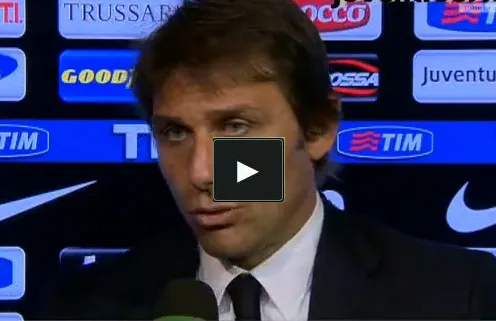 Sorpresa Conte: il Mister gela tutti in diretta su Sky (video)