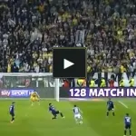 Padoin fa festeggiare lo Juventus Stadium: il gol live ripreso dalla Curva Nord