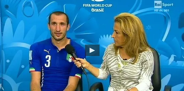 Riecco Chiellini: ecco le sue parole sulla squalifica di Suarez! (Video)