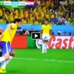 Che regalo per il Brasile: rigore pazzesco e Neymar ringrazia! (Video)