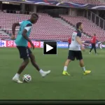 Pogba dà spettacolo in allenamento con i suoi numeri alla Maradona (Video)