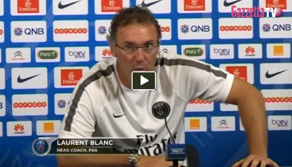 Conte al Paris Saint Germain? Blanc sorprende tutti in conferenza stampa! (Video)