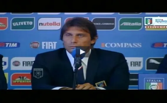 Conte è tornato: un messaggio a Balotelli e Prandelli? (Video)