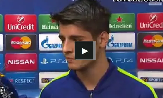 Morata si sfoga in diretta tv: “Sono incazzato!” (VIDEO)