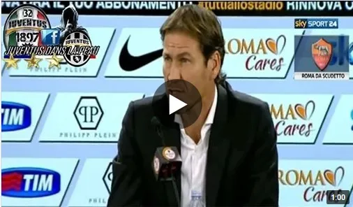 Rudi Garcia rosica ancora: nuovo attacco alla Juventus (VIDEO)