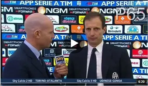 Chiamate l’esorcista: Allegri come non l’avete mai visto (VIDEO)