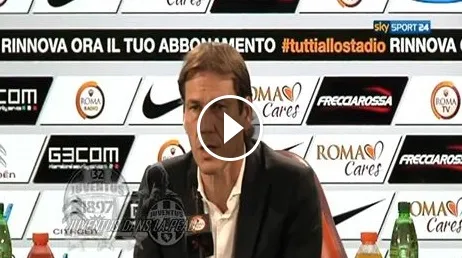 Perchè la Roma perde con le grandi? Garcia risponde attaccando la Juve (Video)