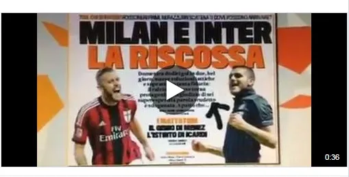 Mughini scatenato a Tiki Taka: sfottò in diretta a Inter e Milan! (Video)