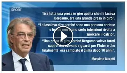 Telefonate con Bergamo: Il legale di Moggi attacca Moratti (Video)