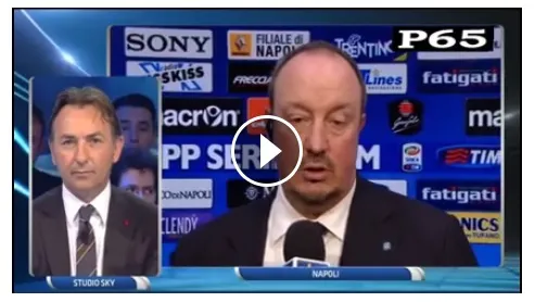 Benitez ossessionato dalla Juve: Massimo Mauro lo prende in giro in diretta tv! (Video)