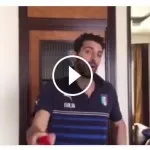 Buffon raccoglie la sfida di Zanetti: ecco il Capitano in un nuovo video virale!