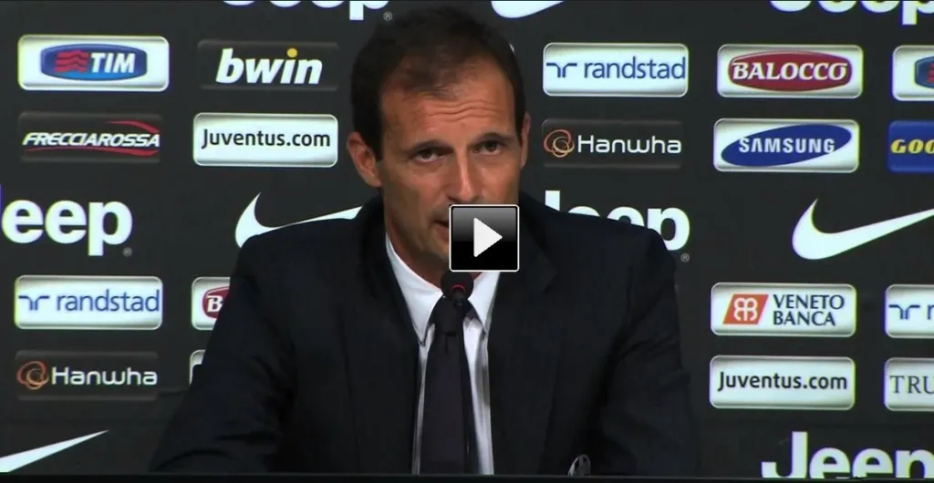 Allegri carico e spietato: niente alibi e critiche a Vidal e Marchisio (Video)