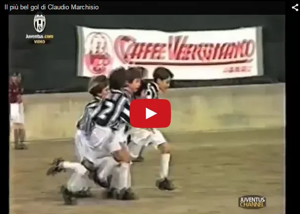 Marchisio come Maradona, il gol epico segnato quando era…bambino!