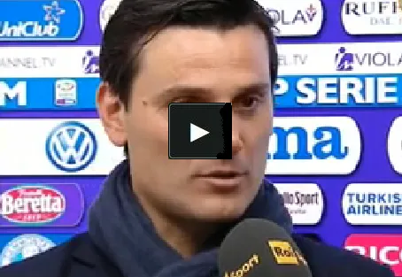 Fiorentina umiliata dalla Juve, Montella disperato: che rosicata in diretta tv! (Video)