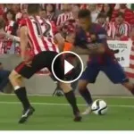 VIDEO INCREDIBILE – Neymar irride l’Atletico Bilbao e rischia grosso: ecco la reazione!