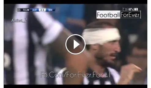 Chiellini ritrova Suarez dopo il morso: messaggio chiaro agli attaccanti del Barcellona (Video)