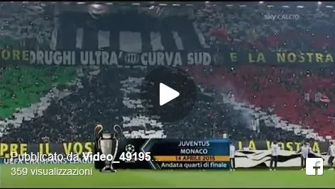 VIDEO – Commozione juventina: regala brividi una bellissima clip per il cammino in Champions!