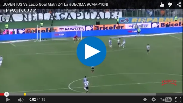 Matri è l’uomo del destino, la curva Sud esplode: delirio! (VIDEO LIVE)