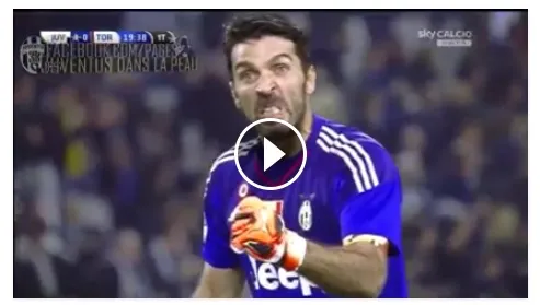 VIDEO – Buffon orgoglio dei tifosi juventini: immagini da brividi per il Capitano