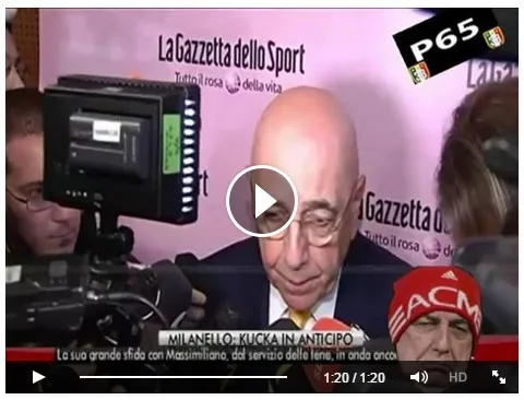 Il geometra riconquista il web: la nuova lezione di Galliani dopo la gaffe su Tevez (Video)