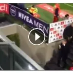 VIDEO – Mancini shock: ecco le immagini integrali del suo vergognoso gesto!