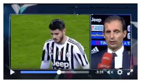 VIDEO – Allegri dà una bella notizia per il Derby: poi una richiesta forte ai giocatori