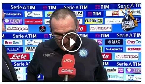 VIDEO – Sarri zimbello del web: ecco la scusa del secolo e l’immediato sfottò!