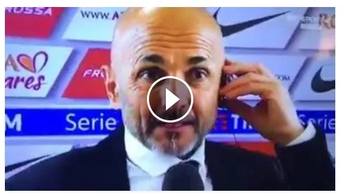 VIDEO – Ma quali aiuti alla Juve? Spalletti dà una lezione di sportività