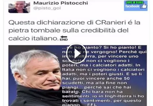 VIDEO – Nuova incredibile gaffe di Pistocchi con gli juventini: ecco le prove!