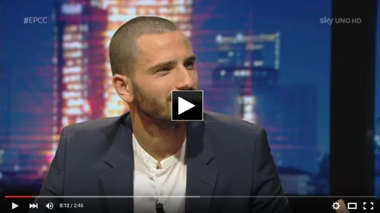 VIDEO – Bonucci come non l’avete mai visto: un comico nato allo show serale di Sky