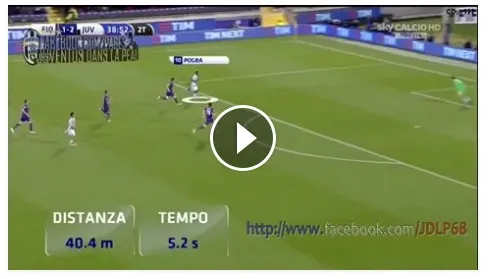 VIDEO – Telecronisti sbalorditi: Pogba sembra Bolt e fa fuori mezza Fiorentina in 5 secondi