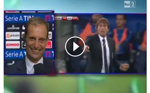 VIDEO – La Curva chiama Allegri: lui risponde e lo Stadium esplode