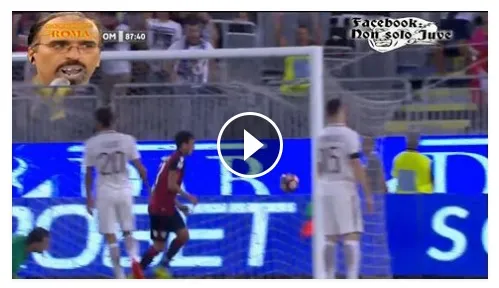 VIDEO – Zampa si supera: pareggio del Cagliari, rosicata su Storari “juventino”!