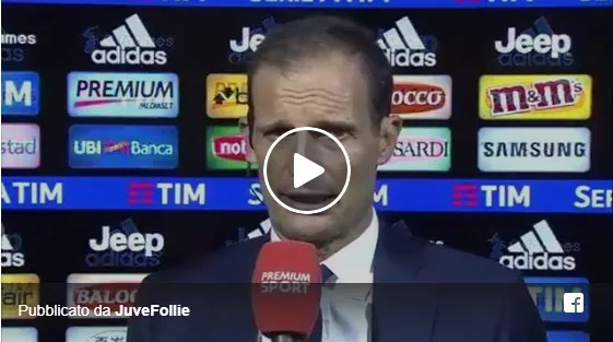 Video – Il fuoriclasse lascerà la Juve a gennaio: Allegri apre alla partenza