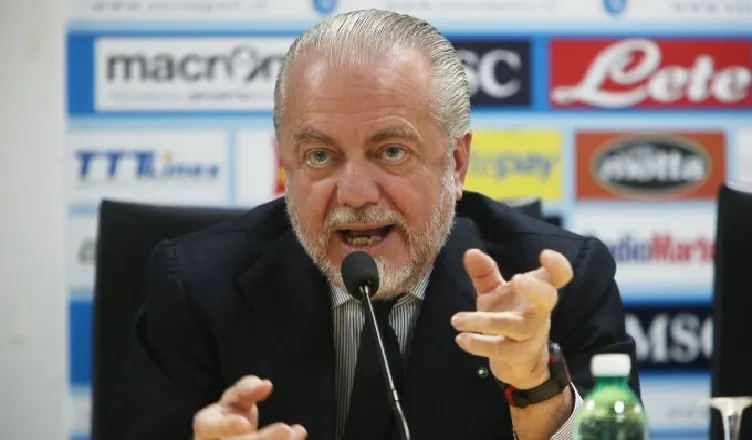 De Laurentiis, sfogo e figuraccia: “Arriviamo secondi se altri imbrogliano”. Poi prende 5 gol