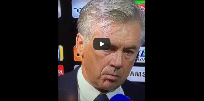 Bassezza di Ancelotti: offende tutti i tifosi della Juve