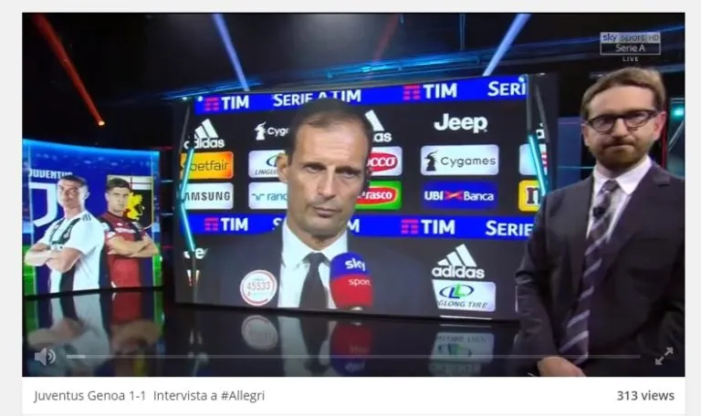 Allegri innesca polemiche: “Con la testa a Manchester, pareggio che fa bene”. Tifosi arrabbiati