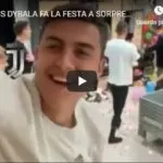 Dopo CR7, tocca a Barzagli: Dybala uomo spogliatoio, sorpresa per il compleanno di Andrea