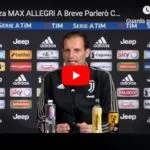 Allegri ed il particolare saluto a Douglas Costa: “Non ricordo nemmeno se è biondo o moro”