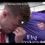 Ramsey ormai è juventino: ultima apparizione all’Emirates, lui scoppia a piangere